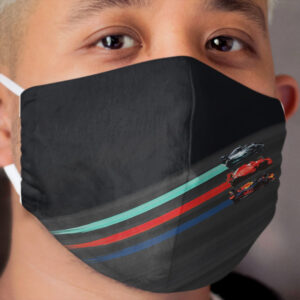F1 Abstract Art Battle of the hybrid era Cloth Face Mask