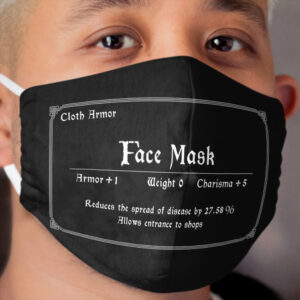 Cloth Face Mask - D&D Cloth Face Mask
