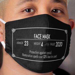 face mask skyrim Cloth Face Mask