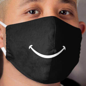 Cloth Face Mask With Smile Cloth Face Mask