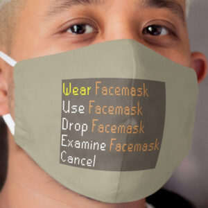 Facemask Options Cloth Face Mask