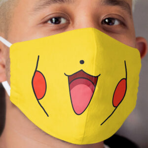 FACEMask Yellow Buddy Cloth Face Mask