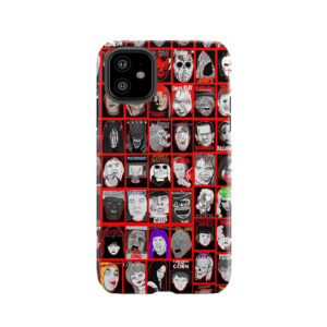 Faces Of Horror Collage Art Tough Phone Case