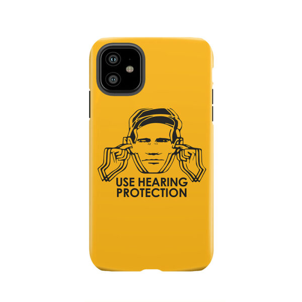 Factory Records Use Hearing Protection Tough Phone Case