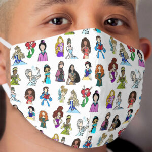Fairytale Doodle collection Cloth Face Mask