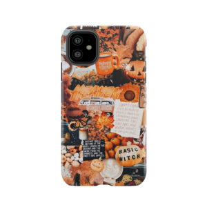 Fall Aesthetic Collage Tough Phone Case