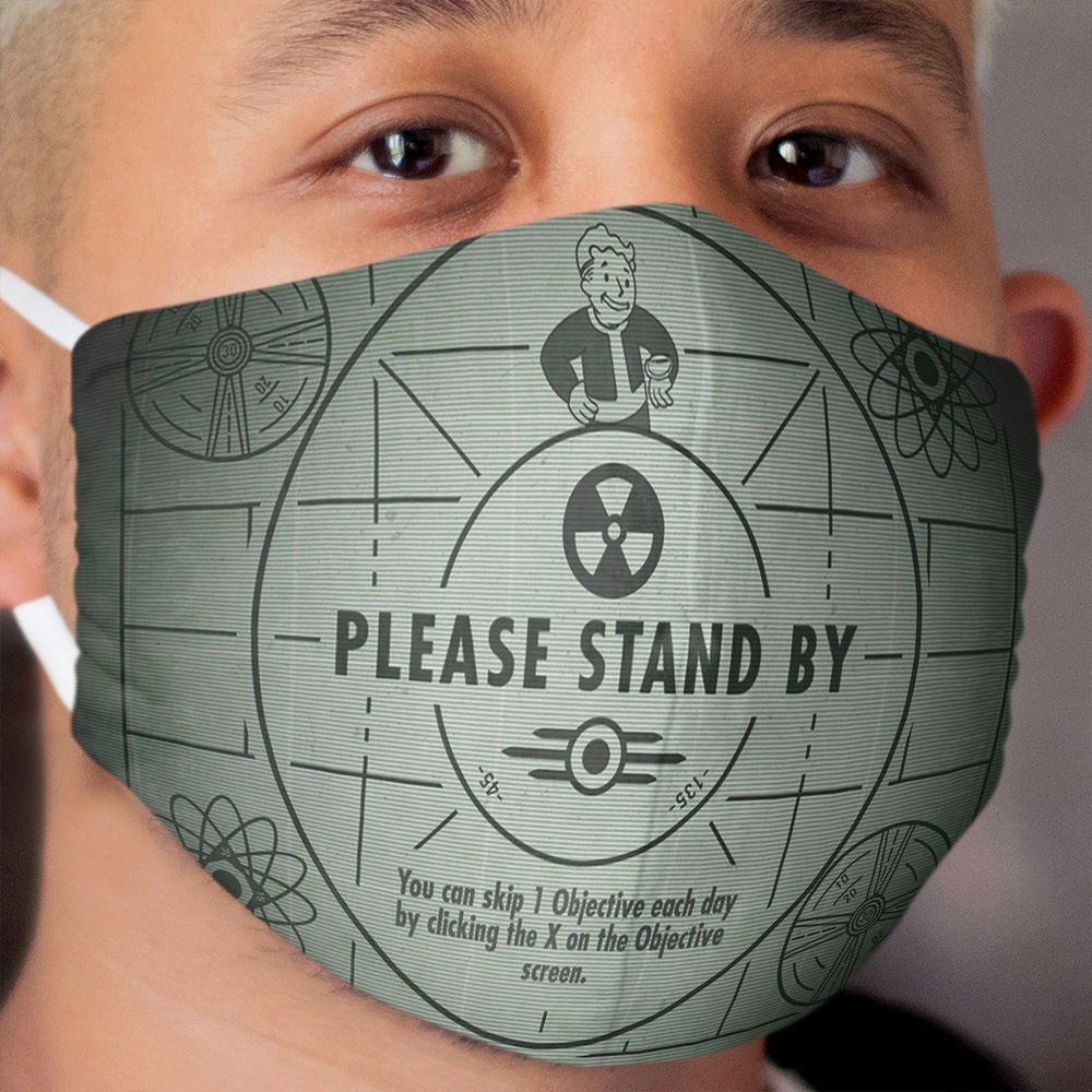 Fall Out Shelter: Stand By Cloth Face Mask