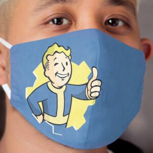 Fall Out Shelter_Vault Boy_1 Cloth Face Mask