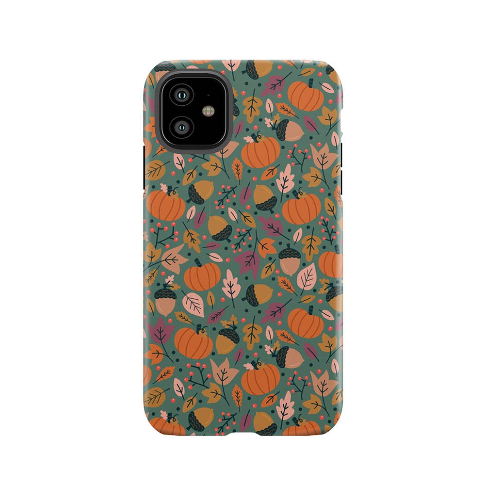 Fall Pumpkin Field Tough Phone Case