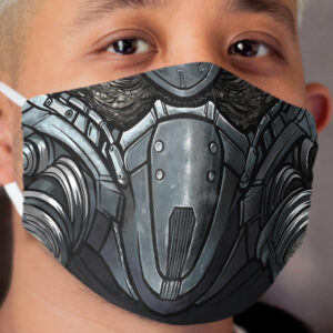 Fallen Over Cloth Face Mask