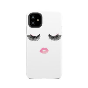 Fashion Eyelashes Tough Phone Case