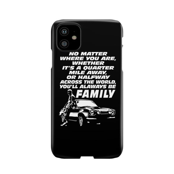 Fast And Furious 9 - Paul Walker Forever Phone Case