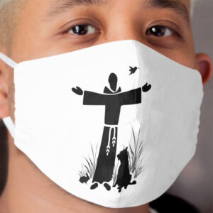 Feast of St Francis of Assisi Cloth Face Mask