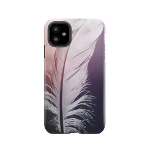 Feather In Pastel Tones Tough Phone Case