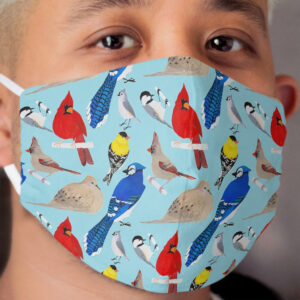 Feeder Birds Cloth Face Mask