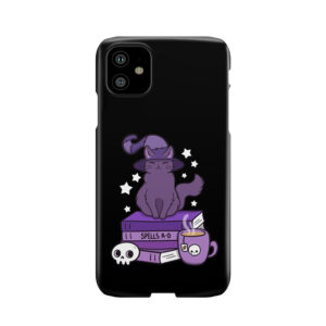 Feline Familiar 02 // Black Phone Case