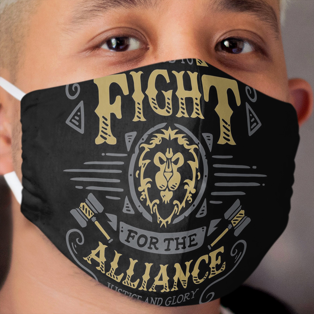 Fight for the Alliance Cloth Face Mask