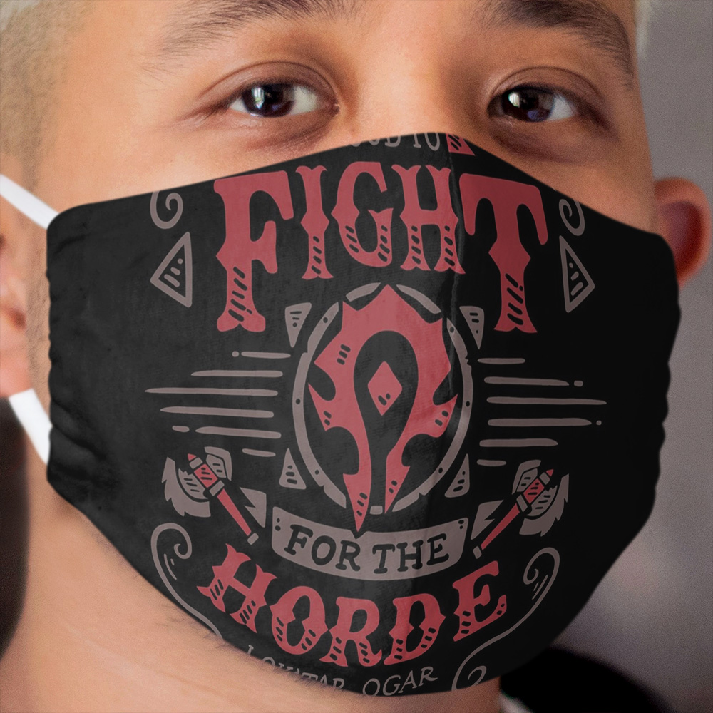 Fight for the Horde Cloth Face Mask