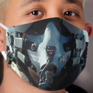 Fighter Pilot Cloth Face Mask 1 Cloth Face Mask