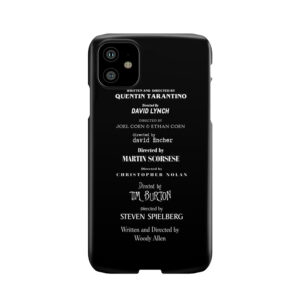 Filmmakers Phone Case