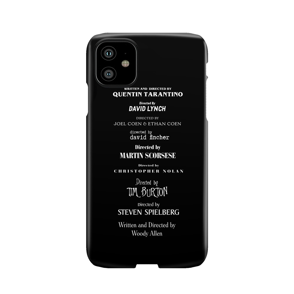 Filmmakers Phone Case