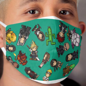 Final Fantasy 7 Cloth Face Mask