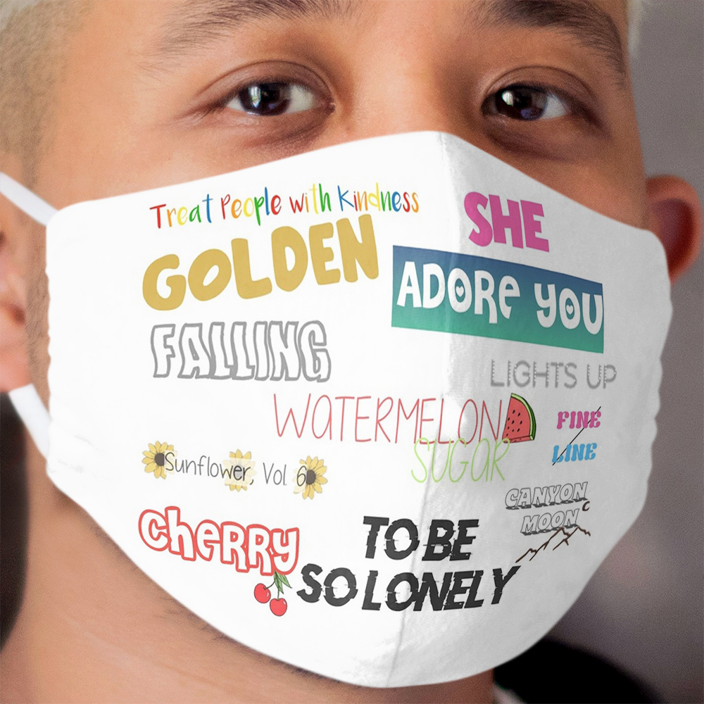 Fine Line Songs Cloth Face Mask