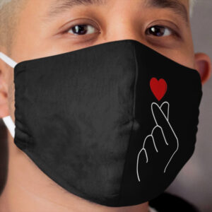 Finger Heart Korean Cloth Face Mask