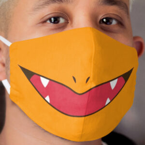 Fire lizard's smile Cloth Face Mask