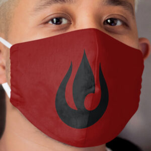 Fire nation banner Cloth Face Mask