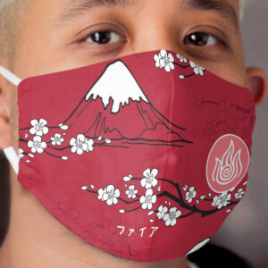 Fire Nation Cloth Face Mask [BLOSSOM] Cloth Face Mask