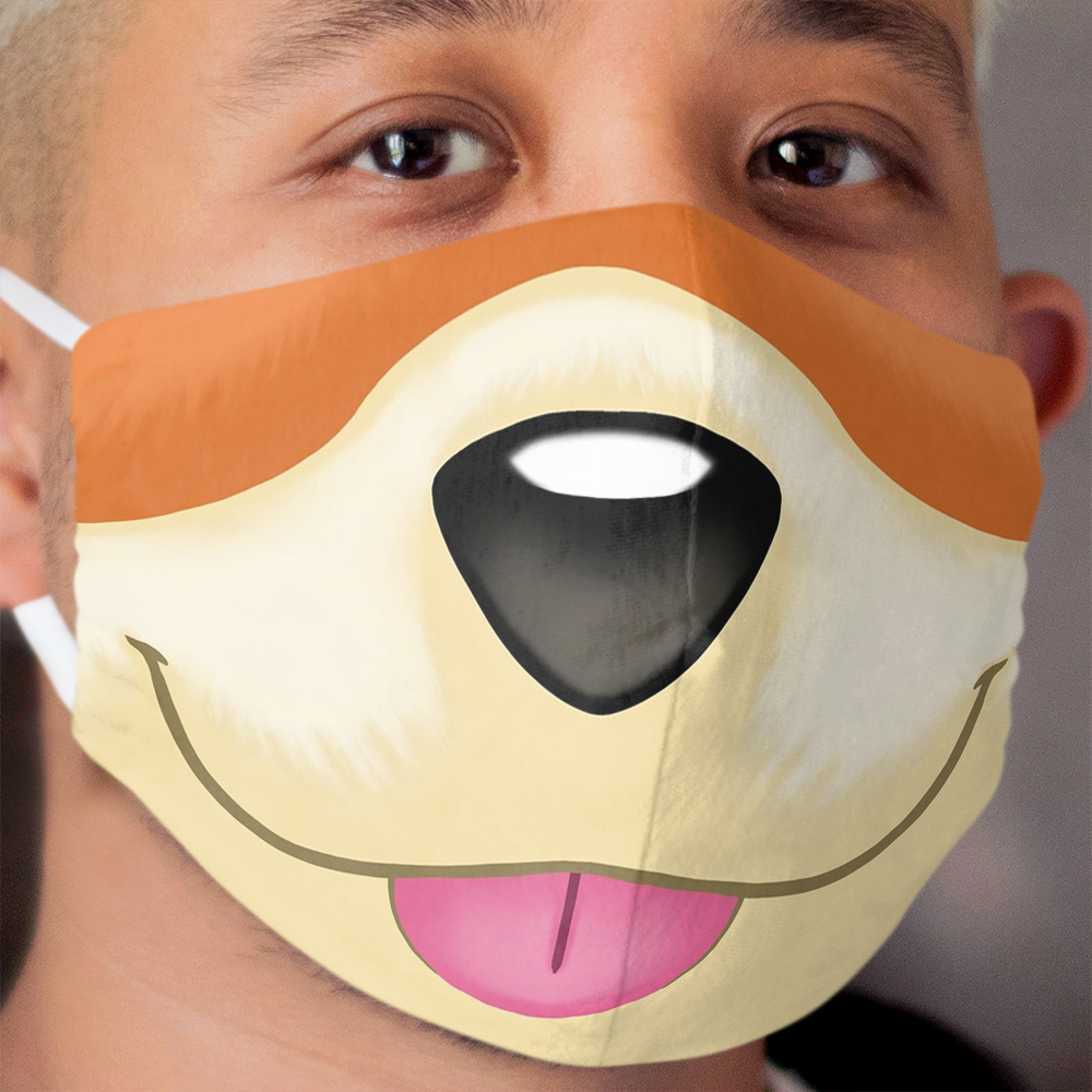 Fire Pup Cloth Face Mask