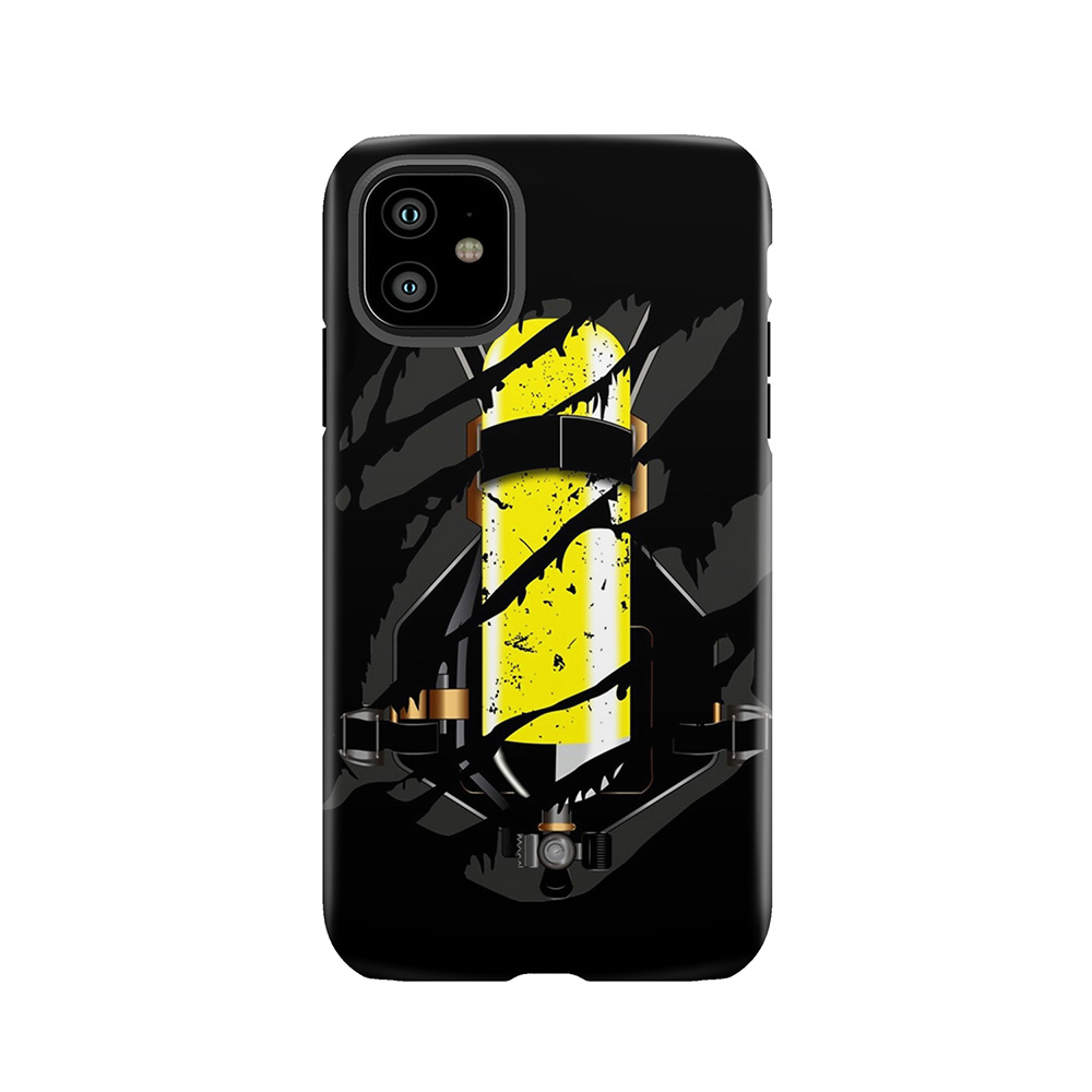 Firefighters Compressed Air Bottle - Cool Gift Tough Phone Case