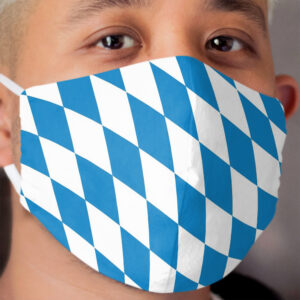 flag of bavaria Cloth Face Mask