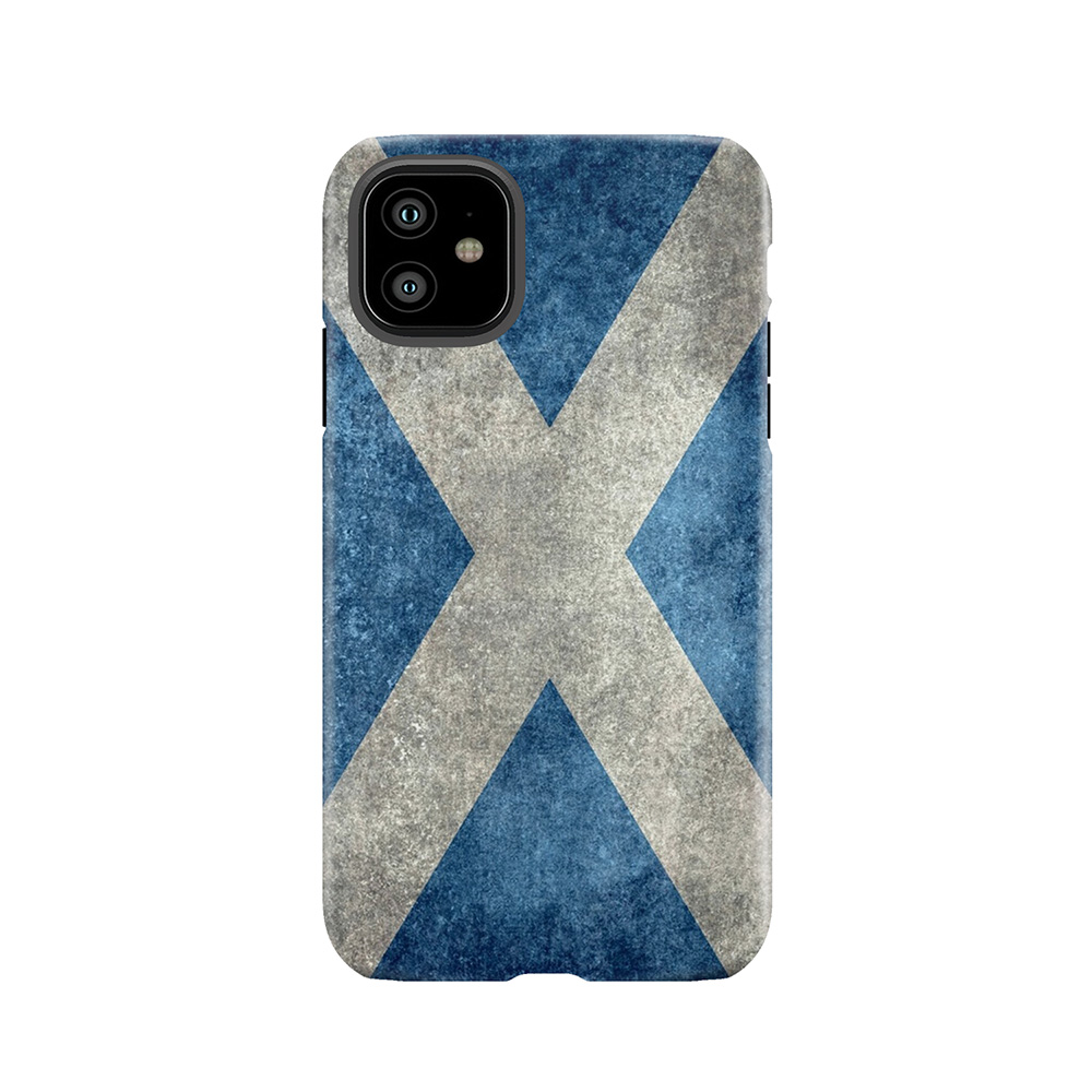 Flag Of Scotland - Grungy Vintage Version Tough Phone Case