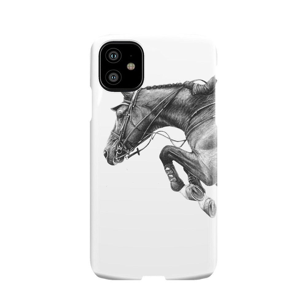 Flick - Showjumping Horse Phone Case