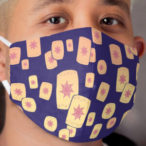 Floating Lanterns Gleam Cloth Face Mask