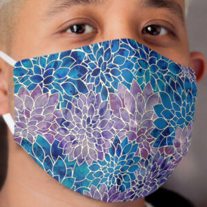 Floral Abstract 34 Cloth Face Mask