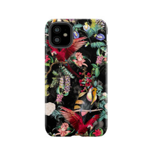 Floral And Birds Ix Tough Phone Case