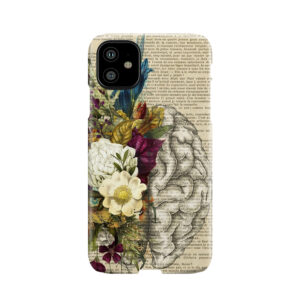 Floral Brain Phone Case
