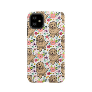 Floral Doodle Tough Phone Case