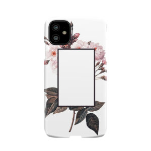 Floral Rectangle Logo Phone Case