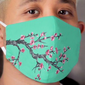 Flower aesthetic tea Cloth Face Mask