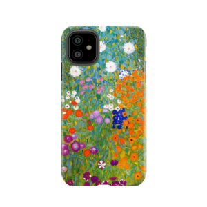 Flower Garden By Gustav Klimt Vintage Floral Tough Phone Case
