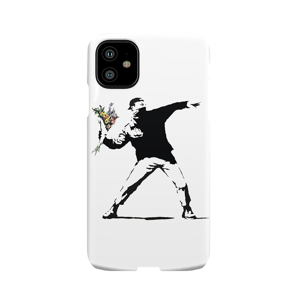 Flower Man - Street Art Phone Case