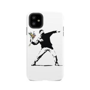 Flower Man - Street Art Tough Phone Case