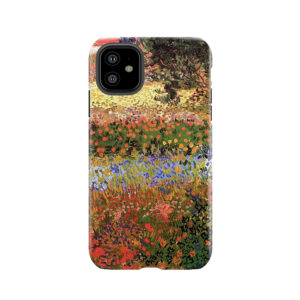 Flowering Garden. Vintage Floral Garden Oil Painting By Vincent Van Gogh. Tough Phone Case