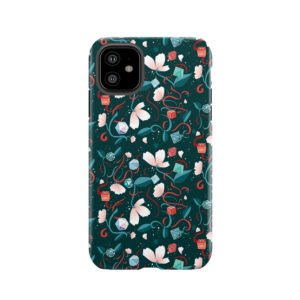 Flowers And Dice Tough Phone Case
