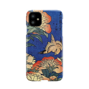 'Flowers' By Katsushika Hokusai (Reproduction) Phone Case