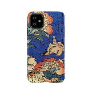 'Flowers' By Katsushika Hokusai (Reproduction) Tough Phone Case